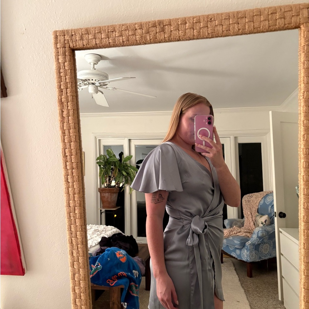Forum Gray Mini Dress